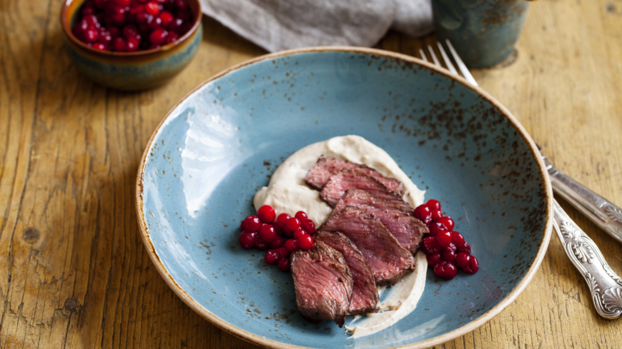 Deltagarna fick en specialkomponerad meny baserad på traditionellt nordiska råvaror. Foto: Shutterstock